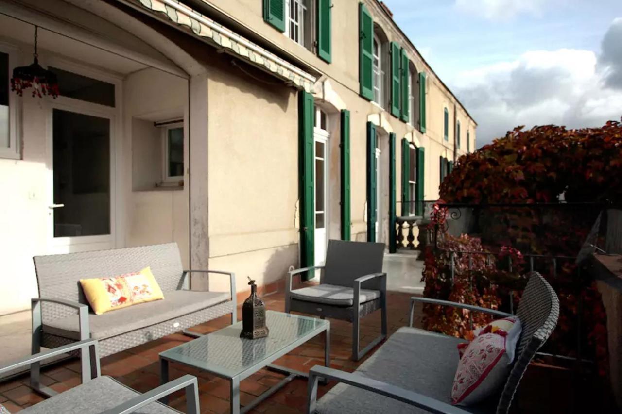 Maison De Maitre A Bram # Jacuzzi Exterior photo